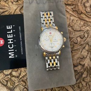 Michele CSX Two Toned Watch